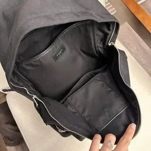 Saint Laurent Bags Ysl Backpack With Leather Trims Poshmark